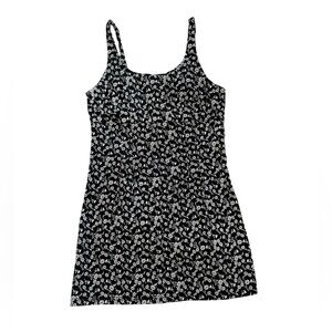 SO Denim Floral Mini Dress